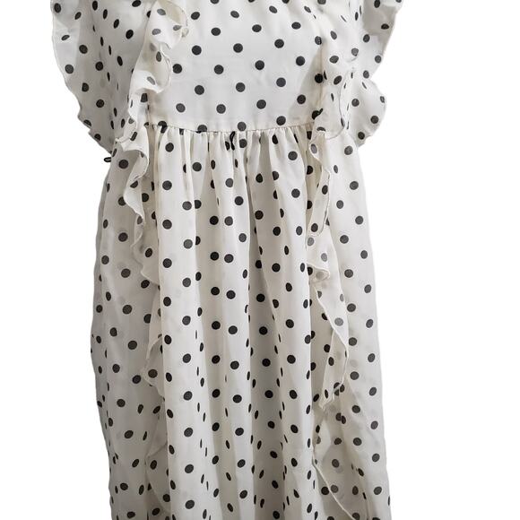 D-SIGNED by DISNEY Polka Dot Ruffle Dress size large (14-16) - Picture 4 of 16